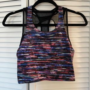 Lululemon Cropped Workout Top